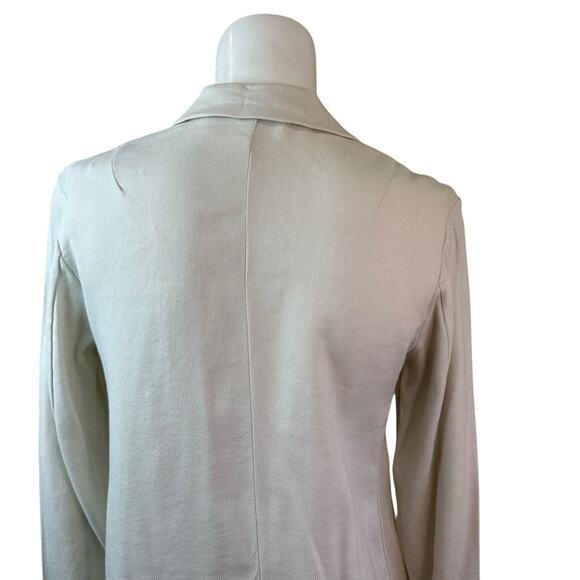 Transit par Such Light Grey Lagenlook Linen Blend Jacket Blazer sz 1=6 org. $999 - Picture 6 of 12